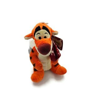*NEW* Disney Tigger Plush‎ Holiday Christmas Doll 11" Winnie Pooh Stuffed Animal